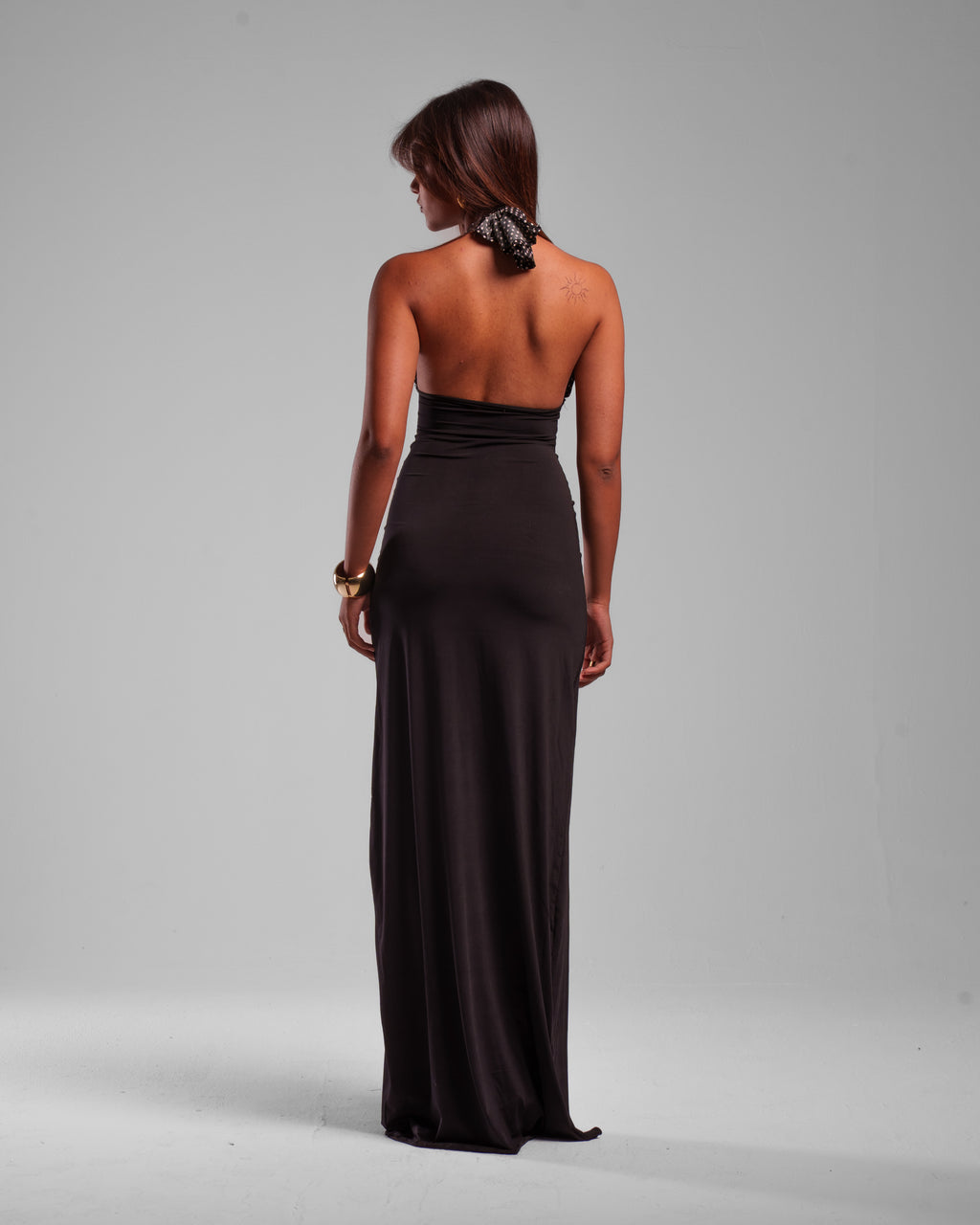 Noir Dot Dress