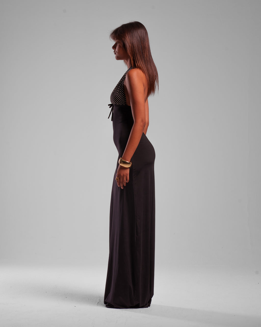 Noir Dot Dress