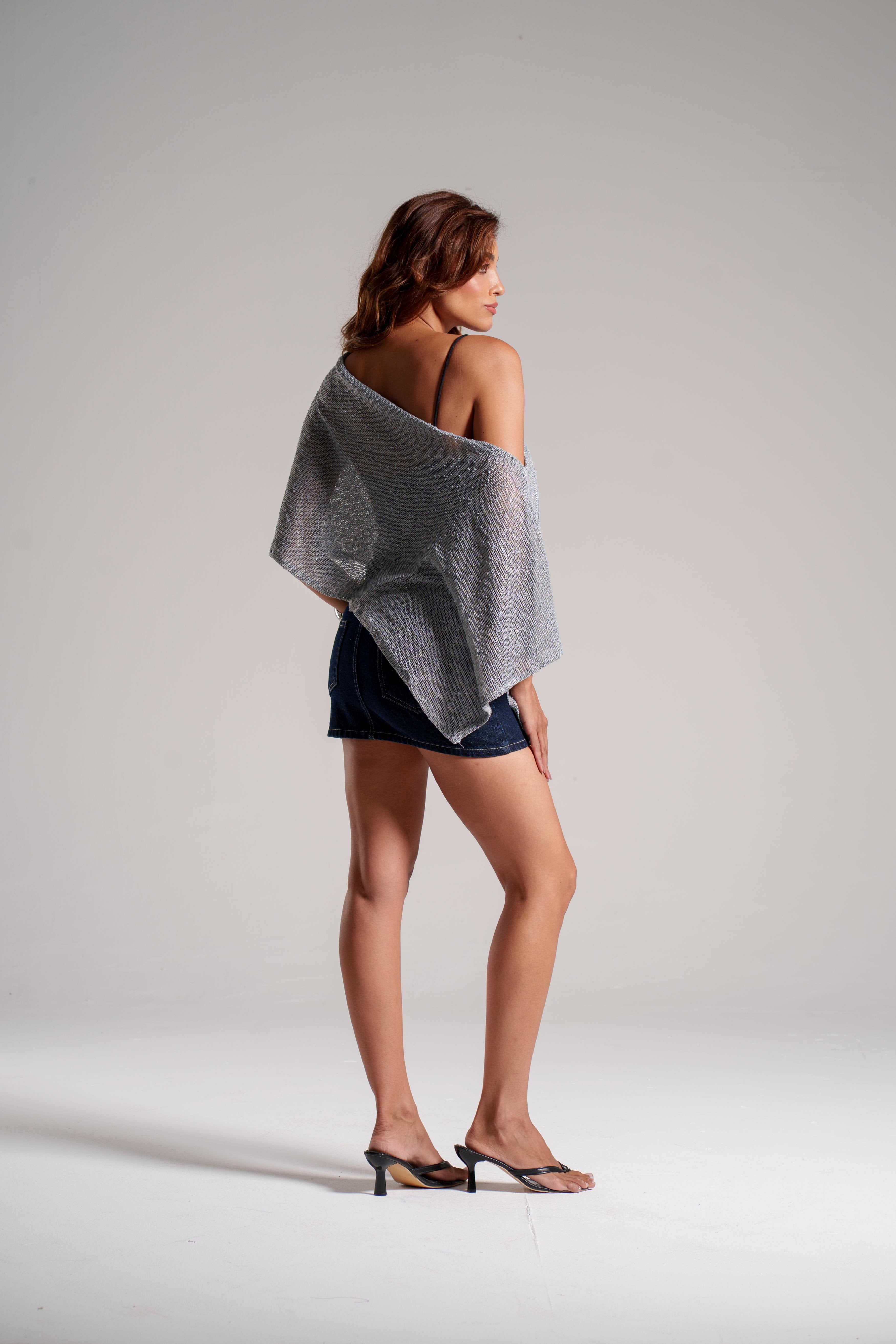 The Icy Shimmer Cape