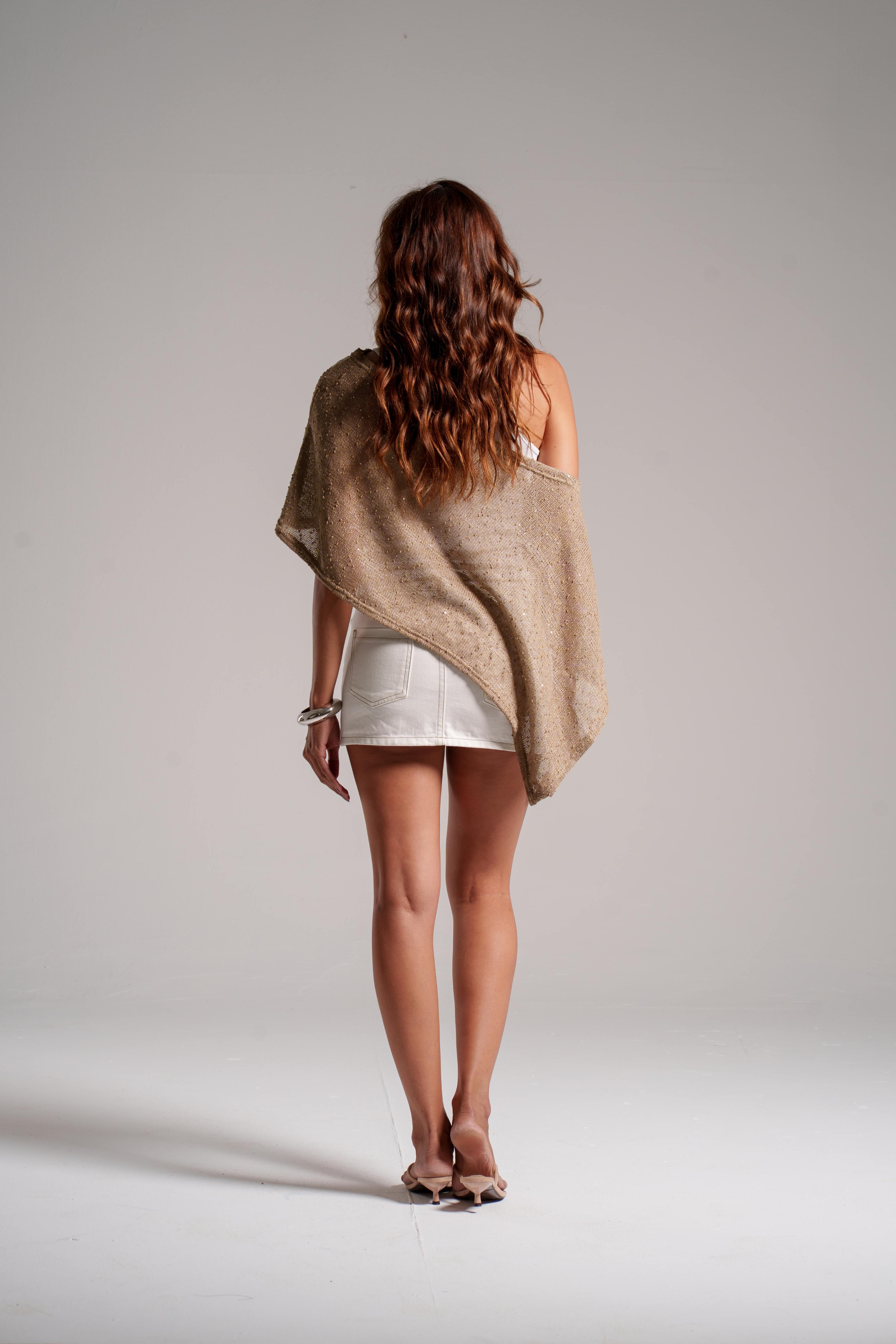 The Golden Shimmer Cape