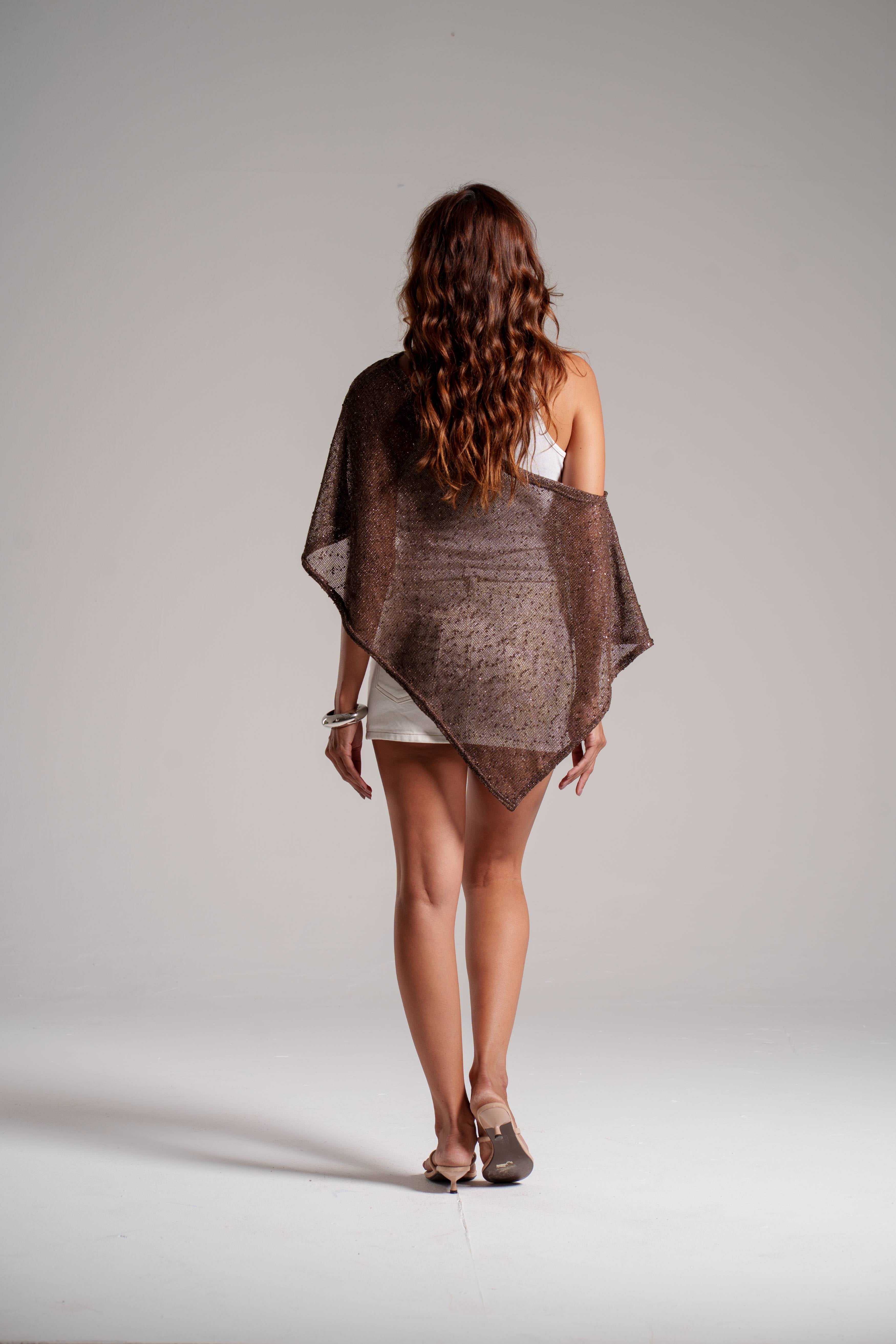 The Chocolate Shimmer Cape