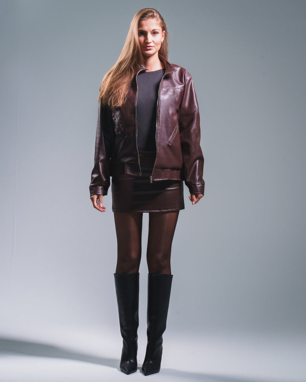 Brown Leather Jacket
