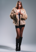 Leopard Fur Jacket
